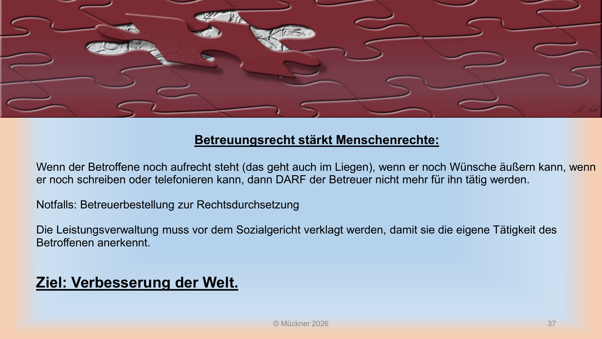 Mückner Aktuelle Änderungen S.37